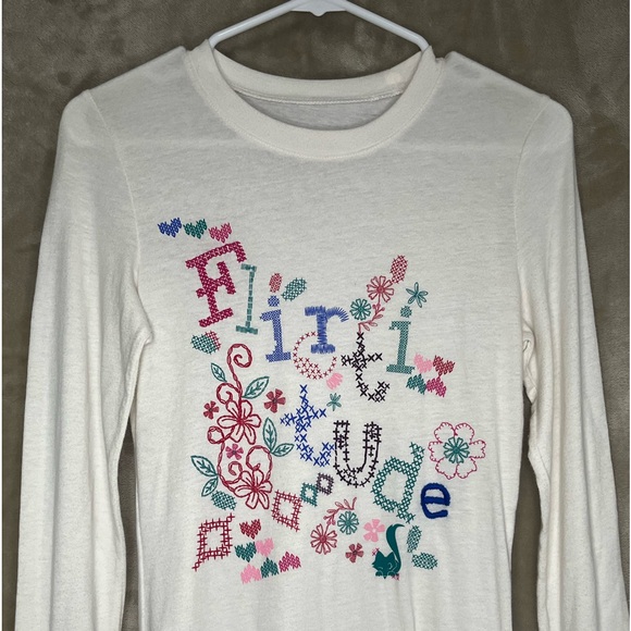 Flirtitude Tops - FLIRTITUDE LONG-SLEEVE TOP